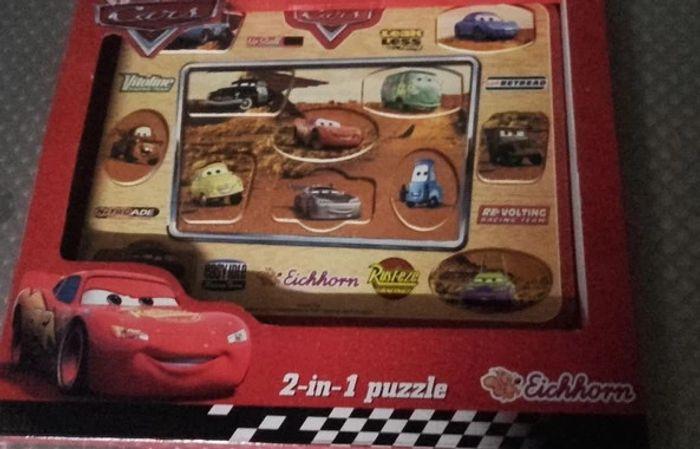 puzzle Cars en bois Disney - photo numéro 1