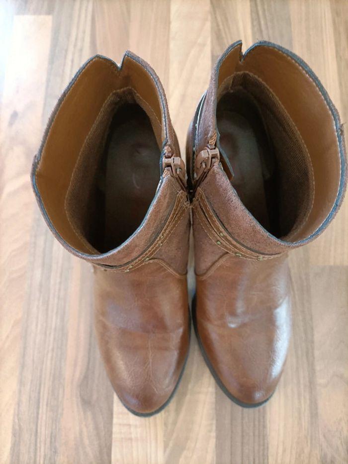 Bottines marron 38 - photo numéro 1