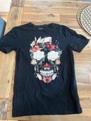 Tee shirt Zara tête de mort