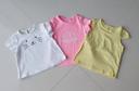 Lot de 4 tee-shirt  6 mois