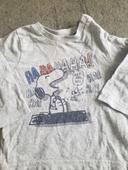 #12mois T shirt manches longues Snoopy