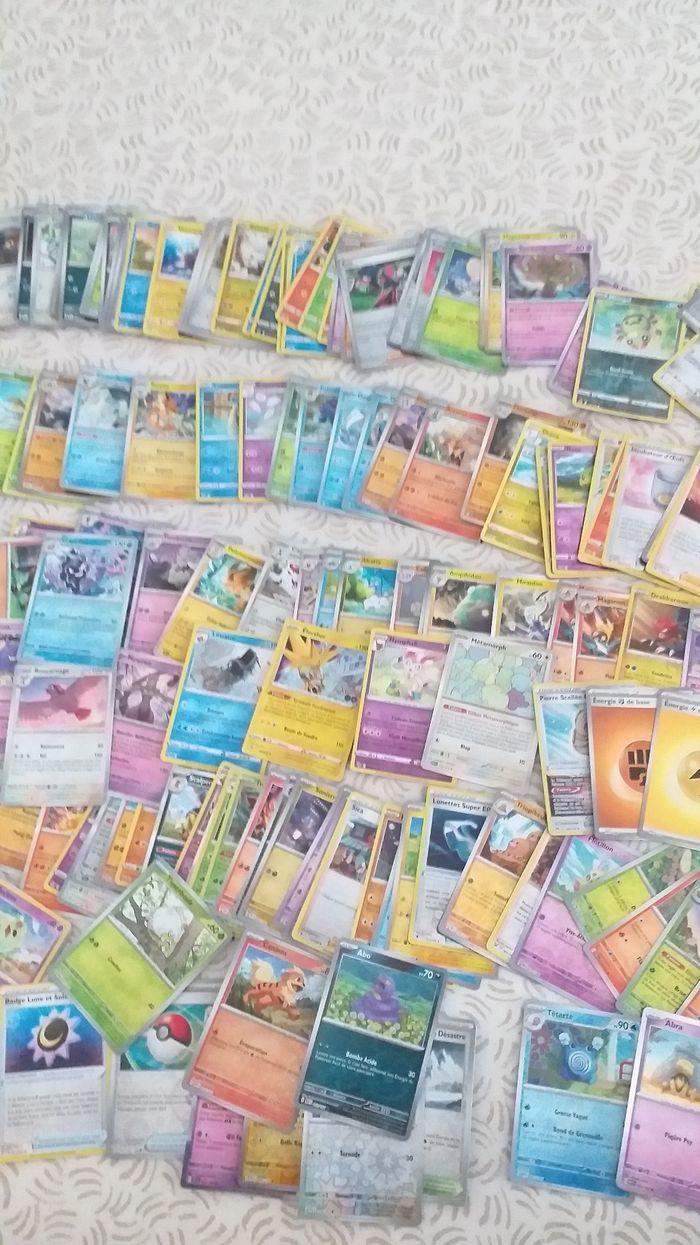 Lots de 196 cartes Pokémon français  sans doubles - photo numéro 6