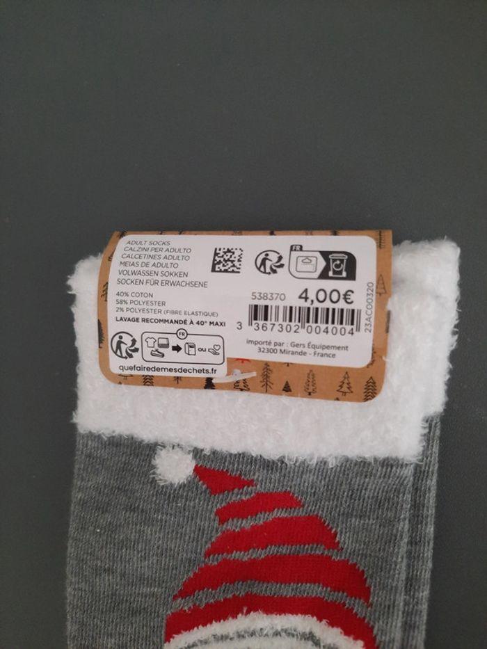 Chaussettes Noël adulte - photo numéro 3