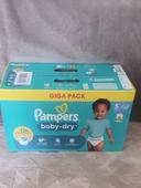 Giga pack couche Pampers taille 5