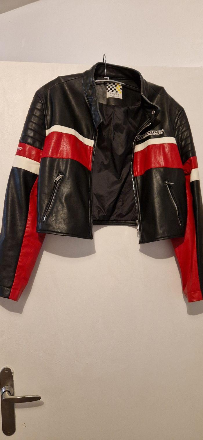 Vends veste courte Biker Bershka