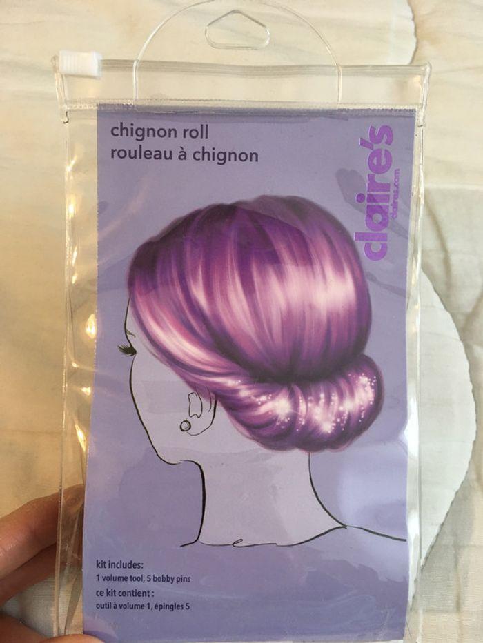 Rouleau à chignon - photo numéro 1