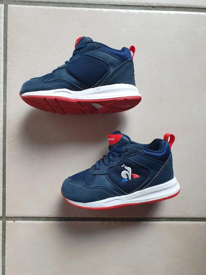 Basqettes Le Coq Sportif talle 22 - photo numéro 1