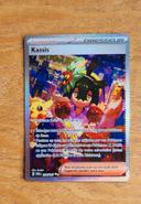 Carte Pokémon rare 218/167 Kassis Dresseur EV6 alternative Mascarade Crépusculaire