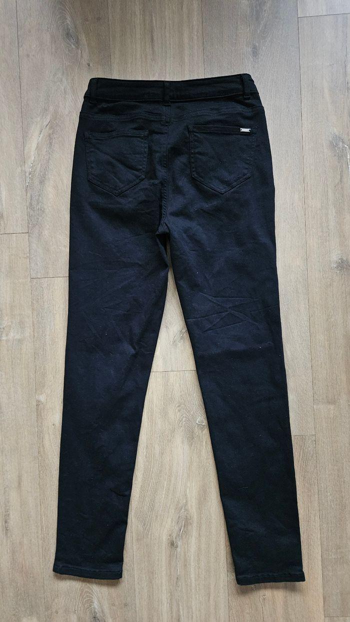 Jeans noir, taille 36, Morgan - photo numéro 3