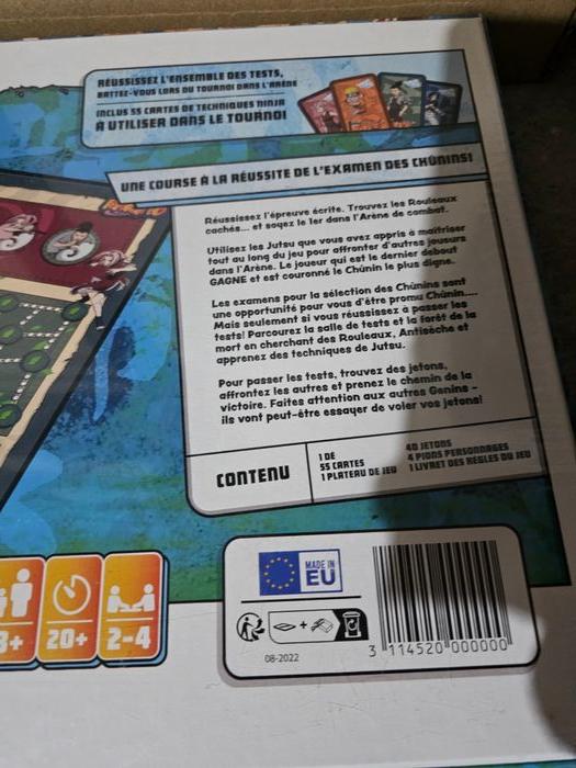 Jeu de société "Naruto Le défi des Chunins" - photo numéro 4