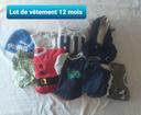 Lot de vêtements garçon