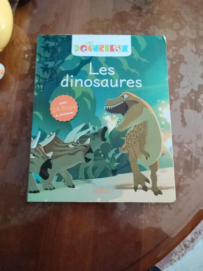 Livre les docurieux dinosaures - photo numéro 1