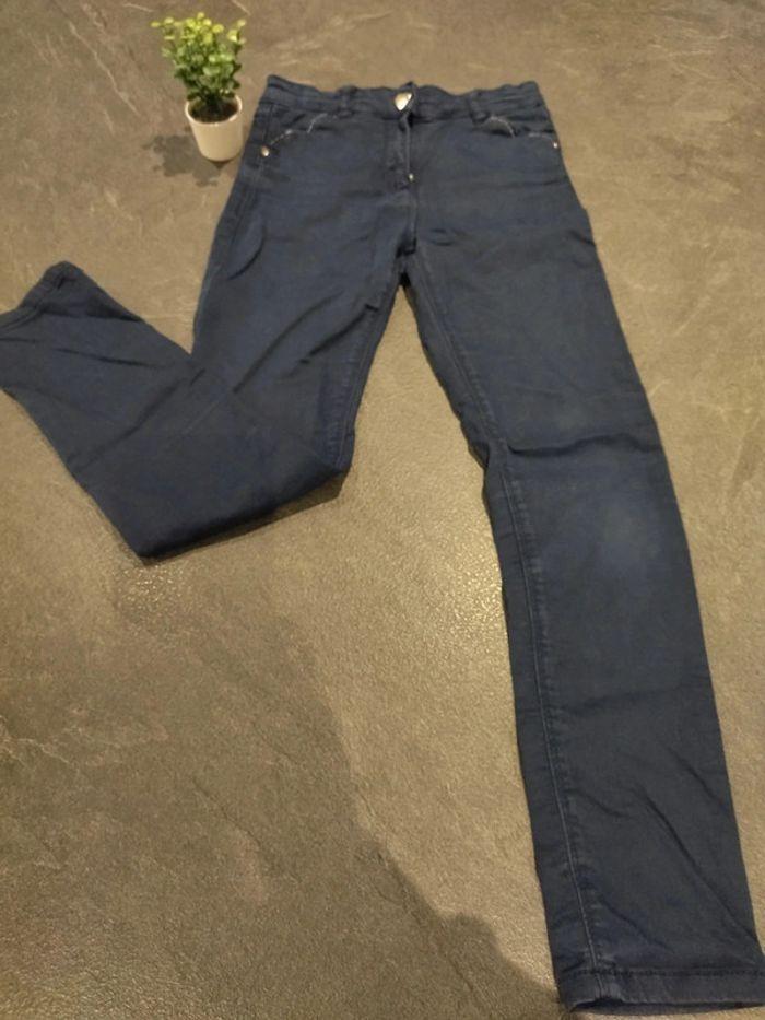 Pantalon skiny bleu foncé Sergent major 8 ans - photo numéro 1