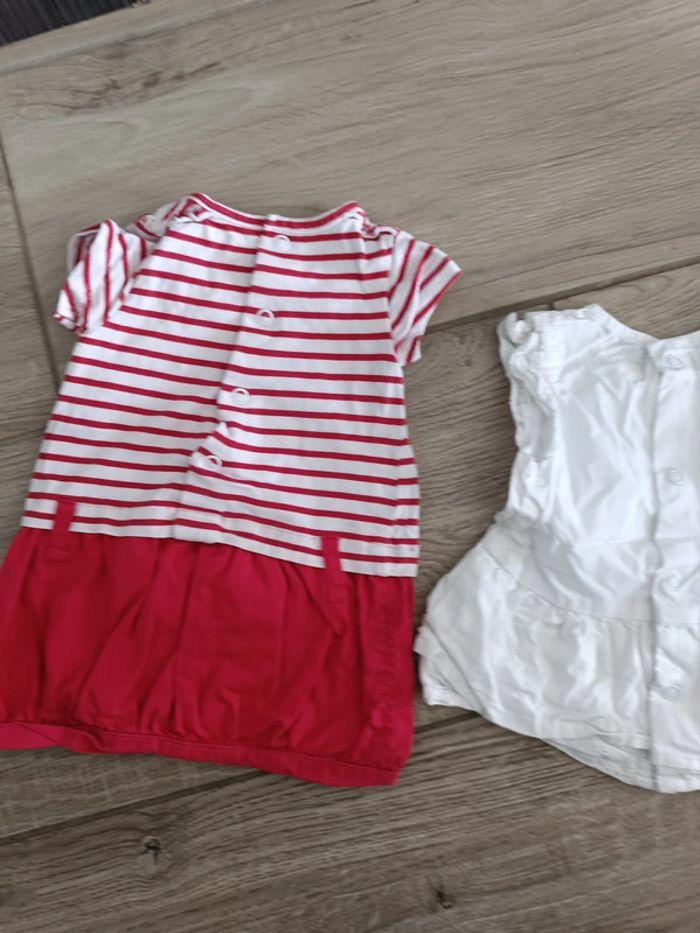 Lot de 2 robes sucres d'orge 3 mois fille - photo numéro 4