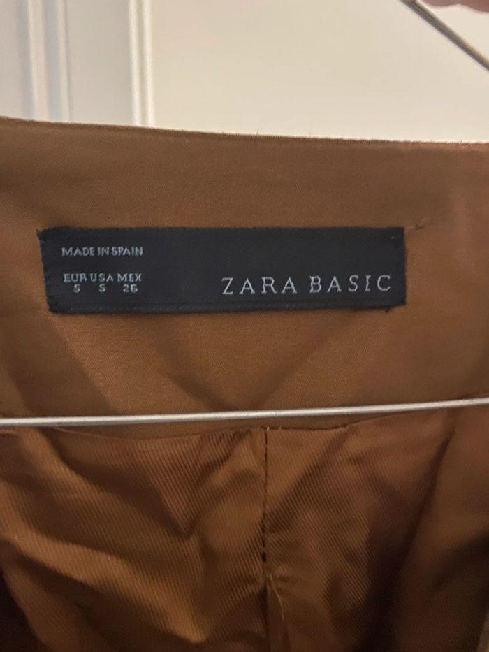 Veste Zara mi saison marron taille S - photo numéro 4