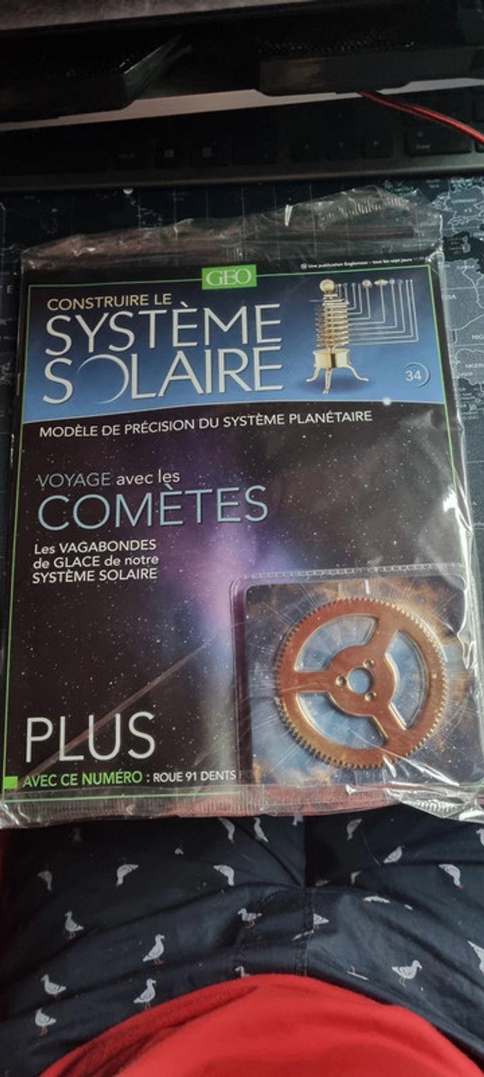 Construire le systéme solaire N°34