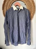 Chemise bleu vintage L/XL