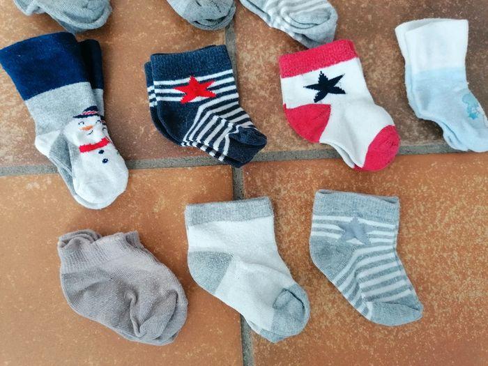 Lot de 10 paires de chaussettes bébé fille garçon - photo numéro 3