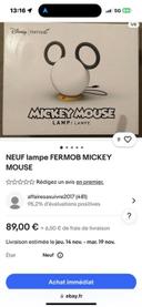 Lampe  led Mickey rechargeable