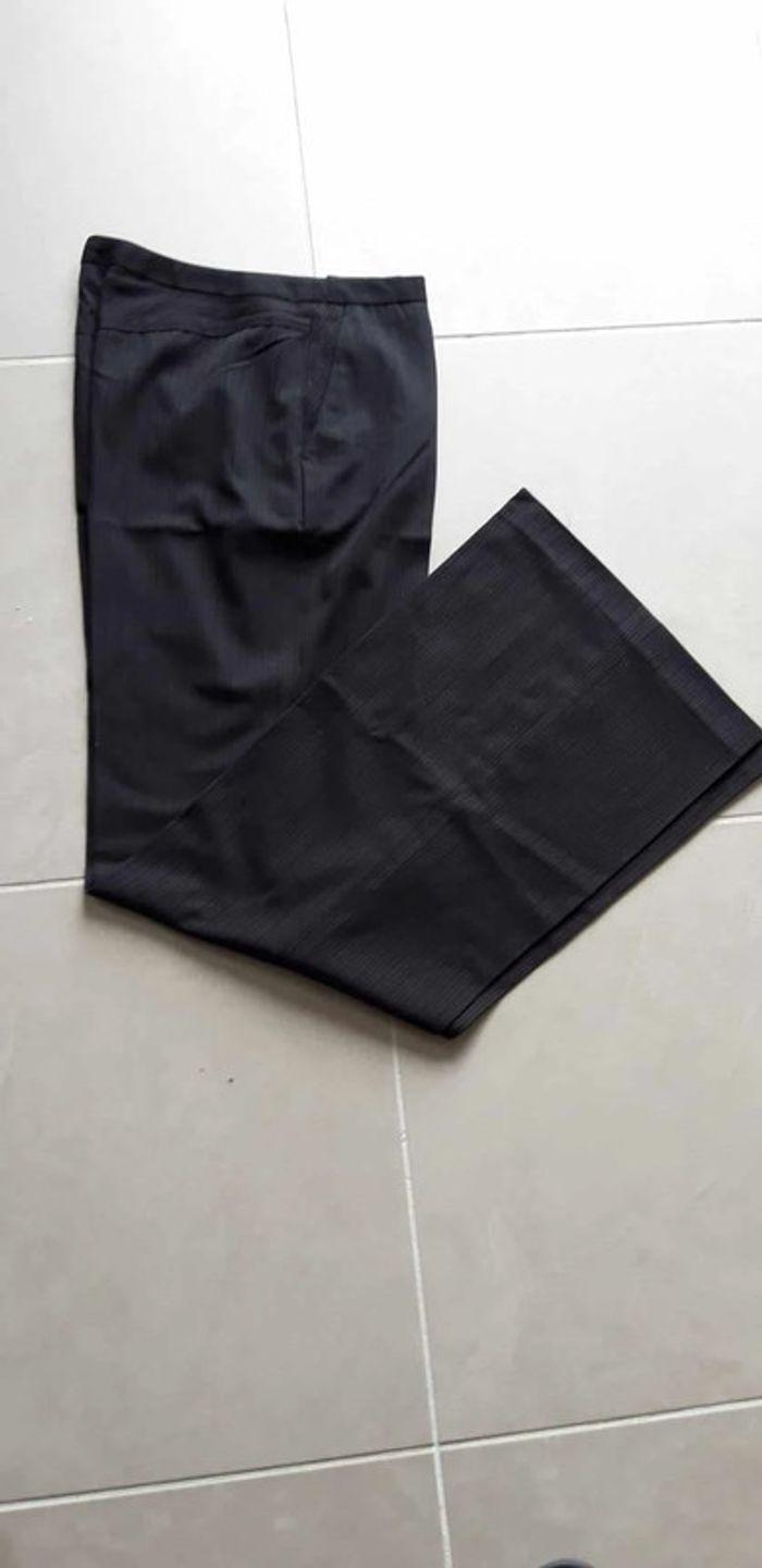 Pantalon noir raye Etam T40 - photo numéro 1