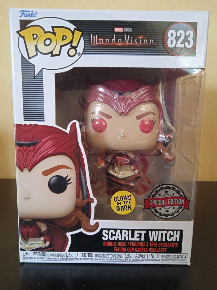 Figurine POP 823 Wandavision Scarlet Witch - photo numéro 1