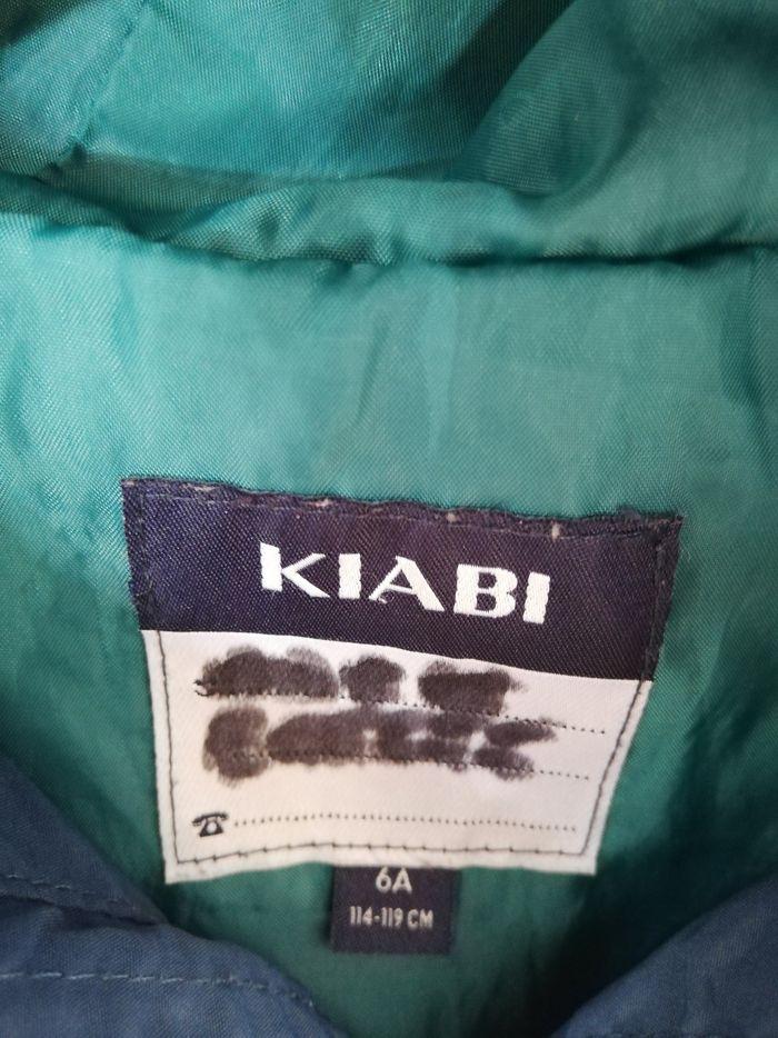 Veste à capuche imperméable kiabi 6 ans - photo numéro 2