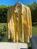 Chemise légère jaune