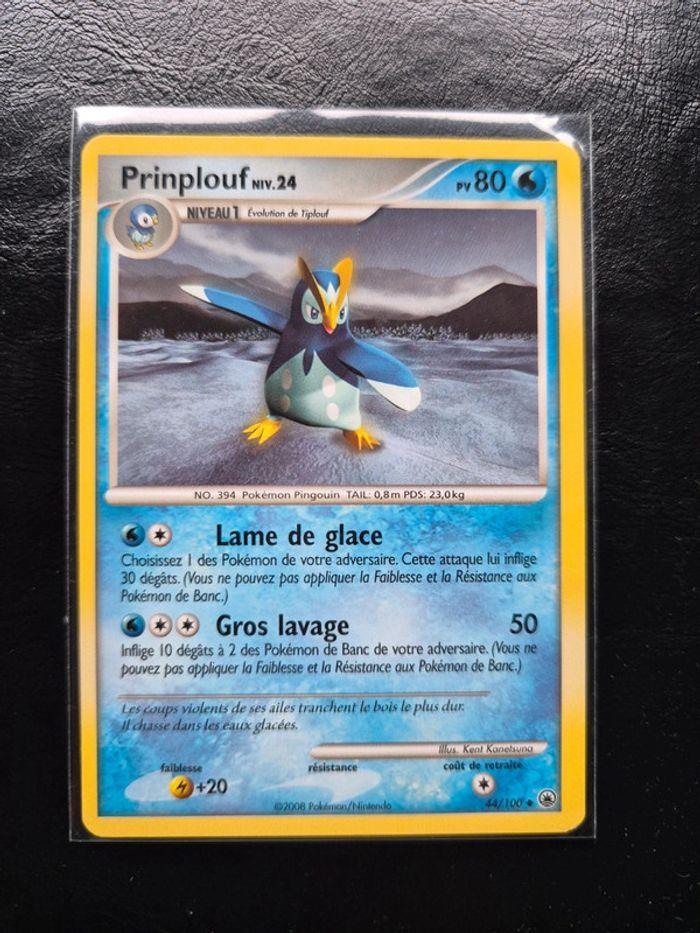 Lot de 3 cartes Pokemon Tiplouf , Prinplouf , Pingoléon - photo numéro 5