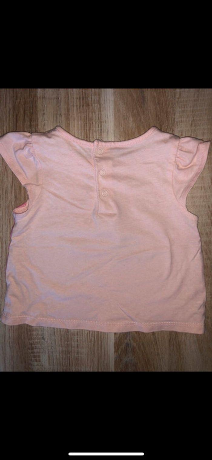 Tee shirt du pareil au même rose - photo numéro 3