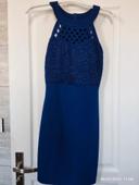 Robe bleue roy taille M