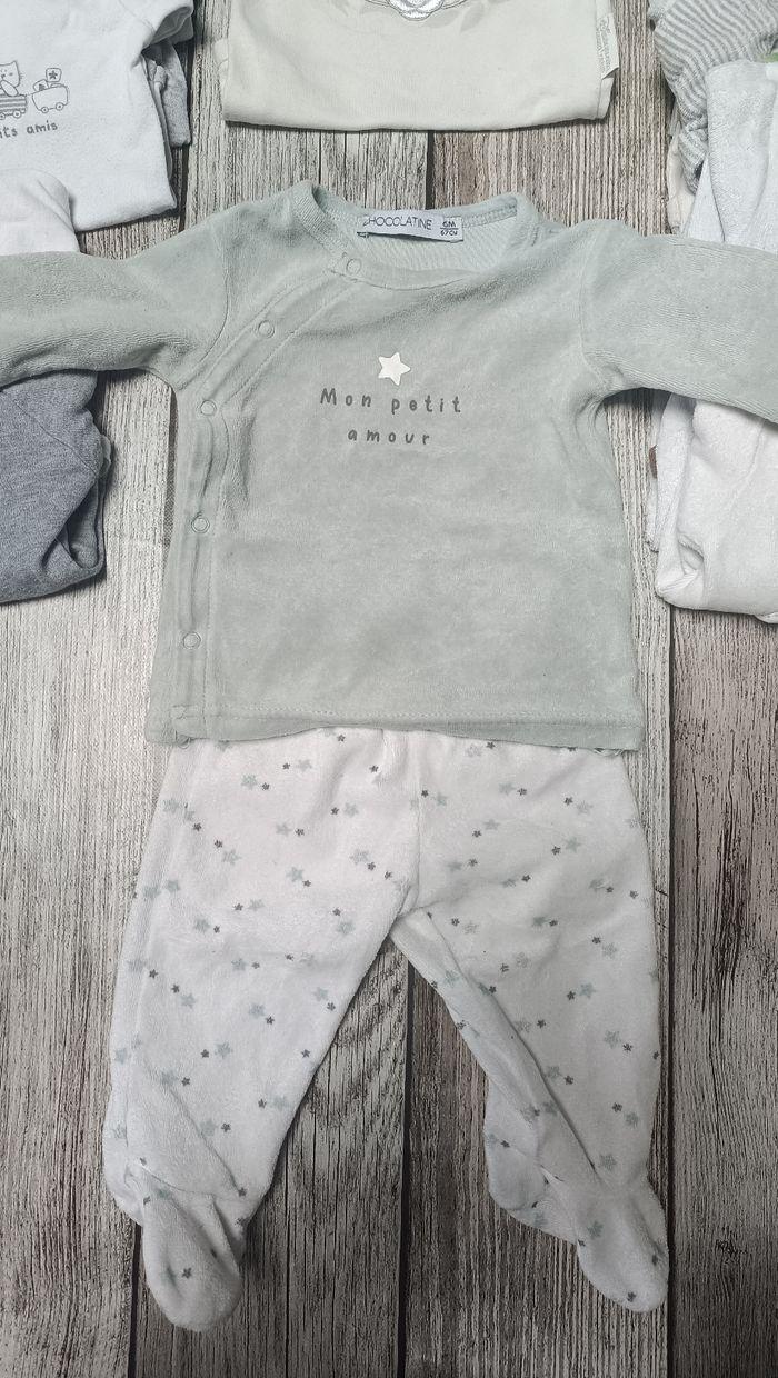 Lot pyjamas et bodys 6mois - photo numéro 5