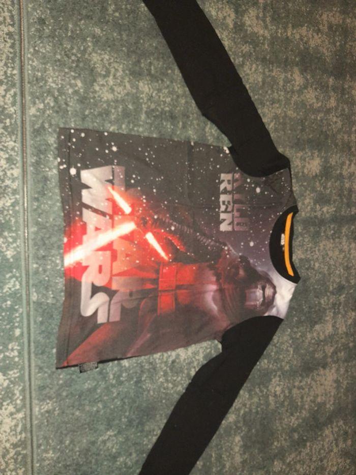 Lot de 2 tee-shirt star wars jumeaux - photo numéro 2