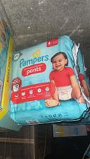 Paquet, Pampers, Premium peinte, taille quatre