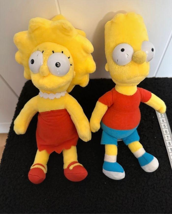 Peluche Bart et Lisa Simpsons - lot de deux - photo numéro 9