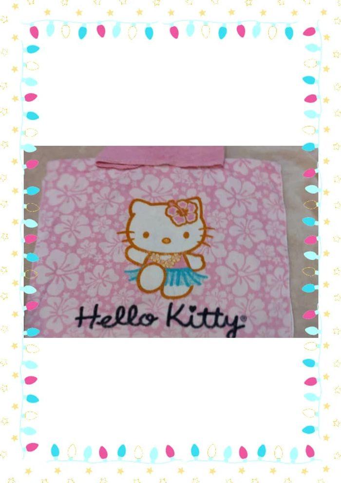 Cape de bain fille Hello Kitty 36 mois - photo numéro 1