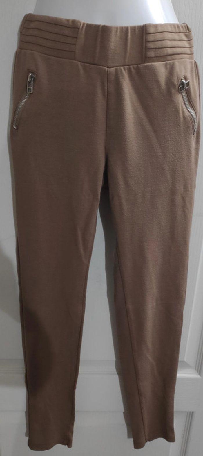 Pantalon marron femme - photo numéro 1