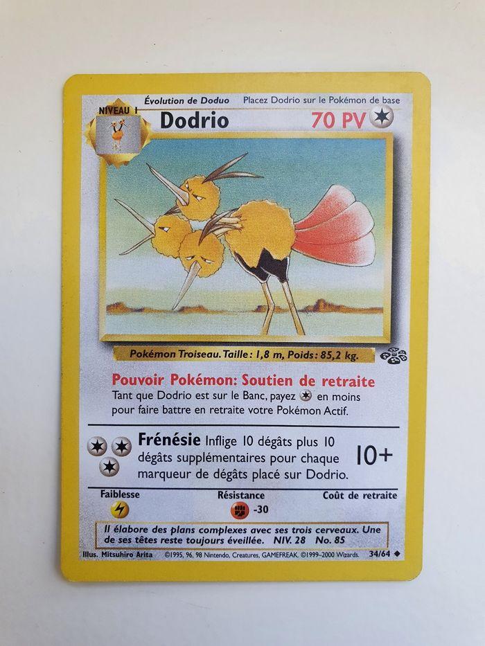 34/64 Dodrio - Carte Pokémon Wizards - Jungle - photo numéro 1