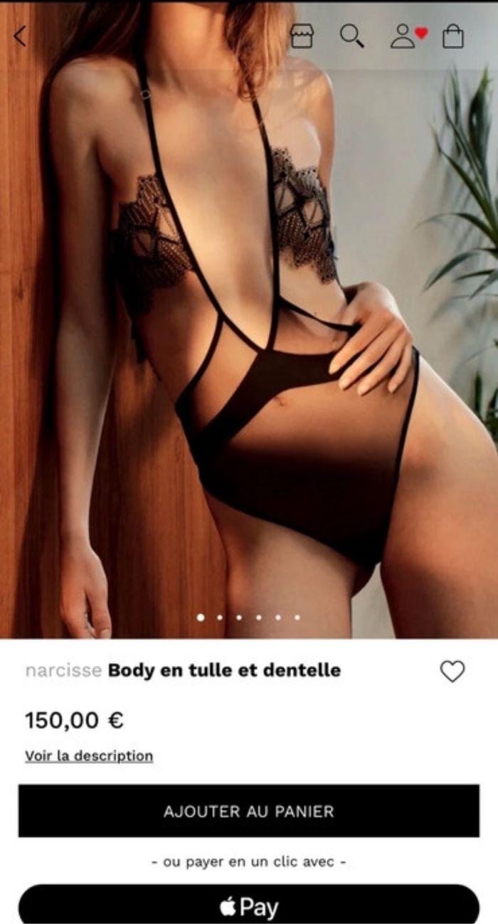 Body dentelle taille S - photo numéro 6