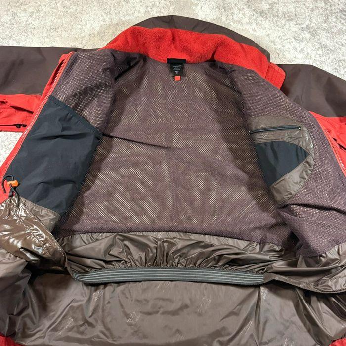 Veste de Ski / Snowboard Patagonia Gore-Tex Vintage Marron & Rouge - photo numéro 11