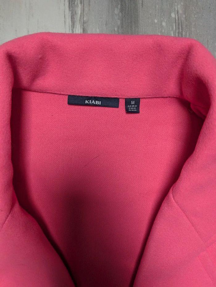 Manteau long Kiabi taille M rose fuchsia neuf avec étiquettes - photo numéro 3