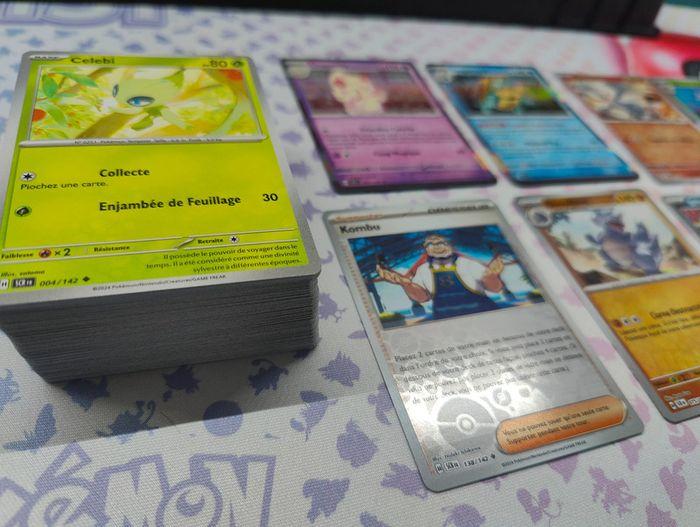 100 cartes Pokémon + 10 Brillantes, Reverses, Holo Rares - photo numéro 2