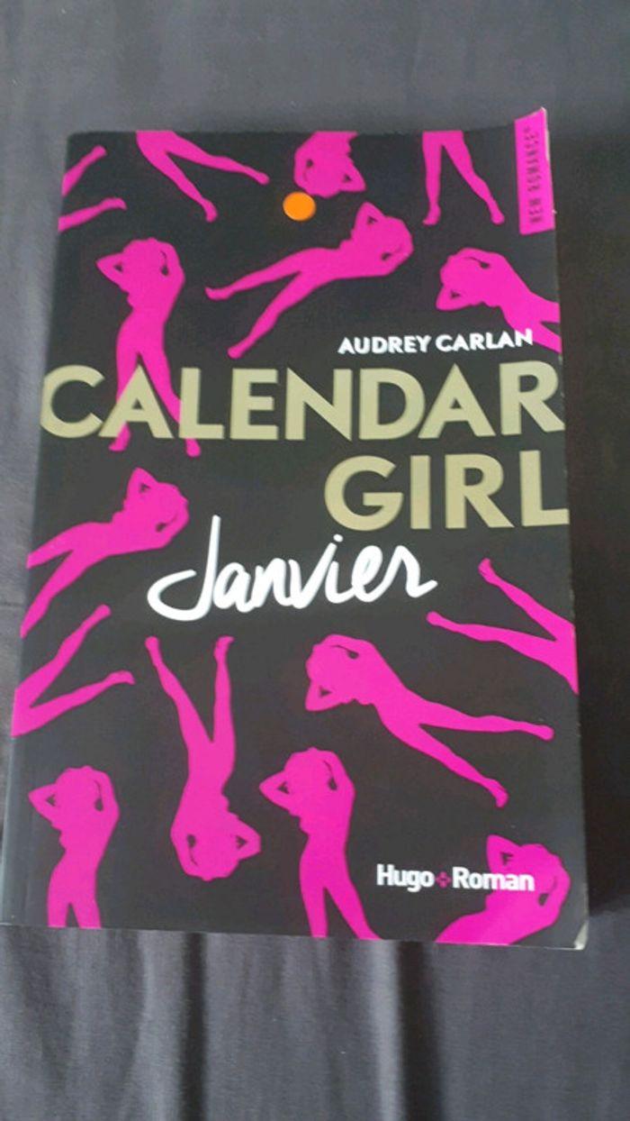 Livre calendar girl janvier