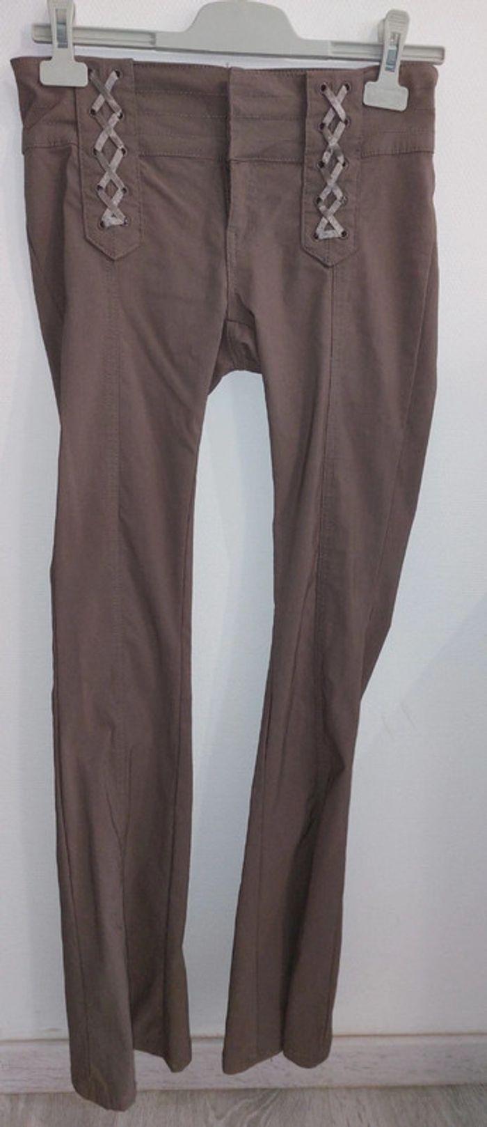 Pantalon Taupe / no excuse / 38 - photo numéro 2