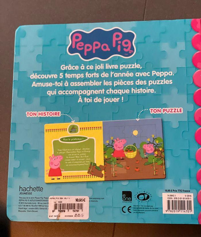 Livre Puzzle Peppa PiG - photo numéro 7