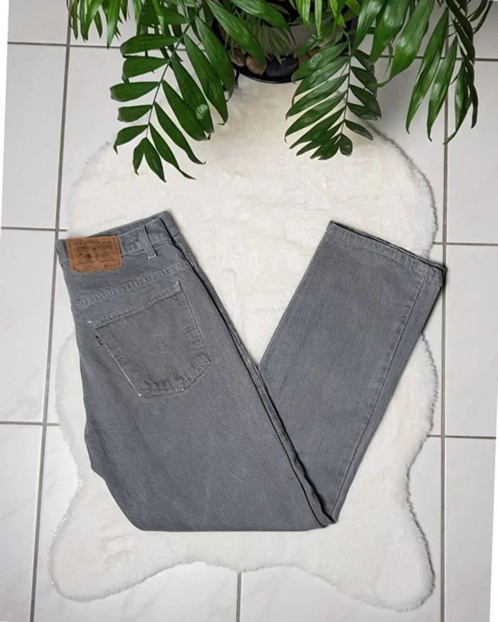 Jean Levi's Vintage W33 L30 Gris Made in USA - photo numéro 1