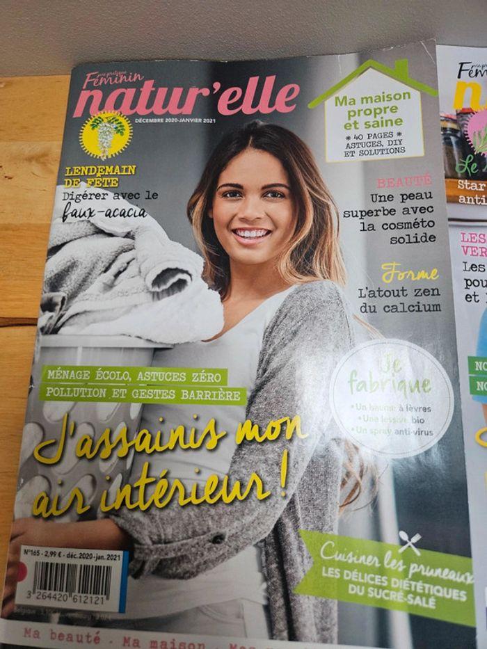 Lot de 8 magazines Natur'elle - photo numéro 2