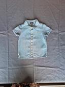 Chemise manche courte en jeans 2ans