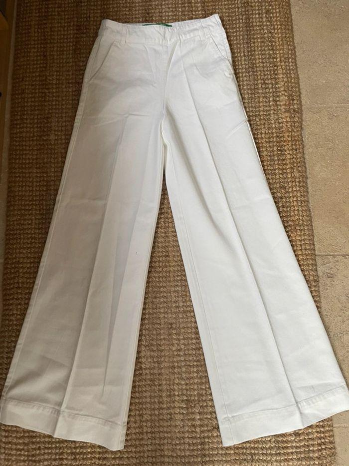 Pantalon Benetton évasé taille FR 36 / IT 40 - photo numéro 8