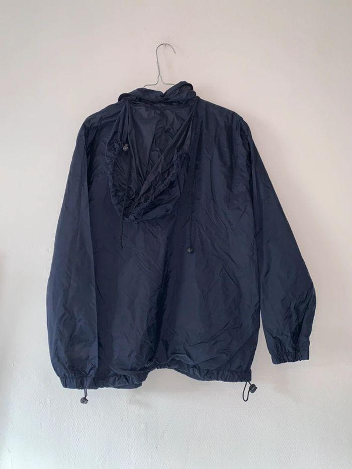 Veste imperméable bleu homme taille 38 - photo numéro 2