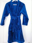 Robe de chambre bleu roi u 8 ans